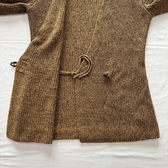 Ralph Lauren Cardigan Sweater Women's S Brown 100% Cotton Knitwear - Casual - Picture 2 of 13
